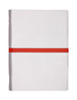 general modern cover notebook with red belt