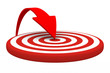 Movement direction to success. Isolated 3D image Movement direction to success. Isolated 3D image