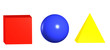 Primary colours and shapes Primary colours and shapes