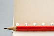 Notepad and pencil