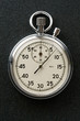 Stopwatch isolated on dark