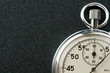 Stopwatch isolated on dark