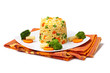 Rice and vegetables