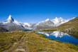 Matterhorn, Nadelhorn and Stelisee