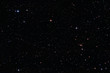 colorful stars in the night sky
