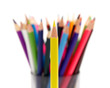 A bunch of color pencils A bunch of color pencils