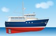 Boat vector