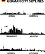 Vector: Skylines Germany Skylines Germany