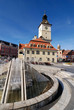 Council Square of Brasov, in Transylvania, Romania
