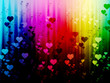 Magic Rainbow hearts