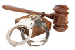Gavel and Handcuffs Gavel and Handcuffs