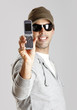 Man with a cellphone