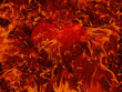 Burning heart