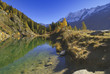 Schwarzsee, Seematte, Lötschental, Wallis, Schweiz, Europa