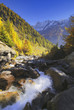 Lötschental, Wallis, Schweiz, Europa