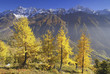 Lötschental, Wallis, Schweiz, Europa