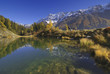 Schwarzsee, Seematte, Lötschental, Wallis, Schweiz, Europa