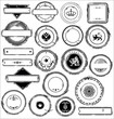 Vector: Sign Stamp set 2 Sign Stamp set 2