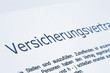 Versicherungsvertrag