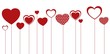 Valentine's Day hearts Valentine's Day hearts