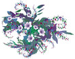 Delicate Purple Floral