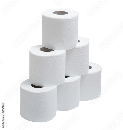 Photo: Pyramid toilet paper Pyramid toilet paper