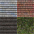 Seamless high resolution  roof collection