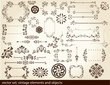 Vintage Elements, Objects and Frames