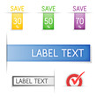 Vector: Labels and sticker. Vector. Labels and sticker. Vector.