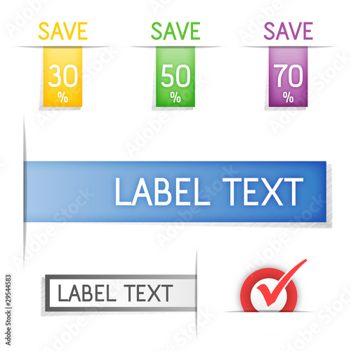 Vector: Labels and sticker. Vector. Labels and sticker. Vector.