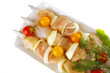 fresh chicken shish kebab
