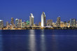 San Diego at night