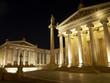 Academy of Athens , Greece , night view , room for type