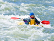 an active kayaker