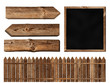 wooden elements