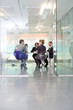 Business meeting in conference room