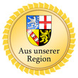 siegel button medallie aus unserer region saarland