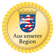 siegel button medallie aus unserer region hessen