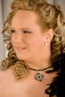 smiling curvy beautiful girl