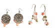 two pairs of women earings