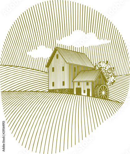 Vector: Old Mill Old Mill