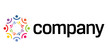 People holding hands logo for social organization
