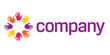 Holding hands logo for social help