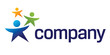 Happy kids – logo for nonprofit organization