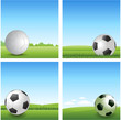 four different soccer background four different soccer background