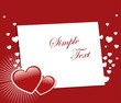 Valentine's Day hearts Valentine's Day hearts