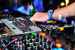 dj's hand