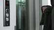 Woman entering lift; HD 720, H 264