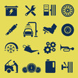 Auto Car Repair Service Icon Symbol