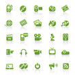 Green Web Icons Green Web Icons